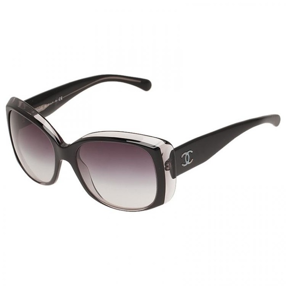CHANEL Mother of Pearl CC Sunglasses 5227-H Black - Picture 7 of 10